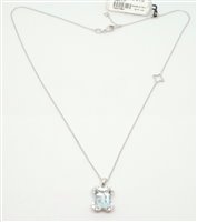 Collier Recarlo Femme Gemma in Or Acquamarina 2.37 Ct XD128/09X7 - XD128/09X7